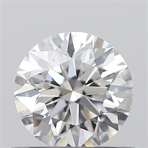 Picture of 0.51 Carats, Round with Excellent Cut, F Color, VVS2 Clarity and Certified by GIA