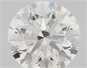 Lab Created Diamond 1.88 Carats, Round with ideal Cut, D Color, vs1 Clarity and Certified by IGI