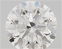 Lab Grown Diamond 1.88 Carats, Round with ideal Cut, D Color, vs1 Clarity and Certified by IGI