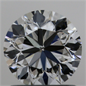 1.00 Carats, Round with Very Good Cut, I Color, VVS1 Clarity and Certified by GIA