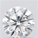 0.71 Carats, Round with Very Good Cut, E Color, IF Clarity and Certified by GIA