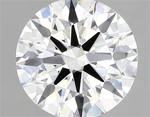 Picture of Lab Created Diamond 2.25 Carats, Round with ideal Cut, E Color, vvs2 Clarity and Certified by IGI