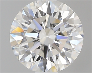 Picture of 0.50 Carats, Round with Excellent Cut, F Color, IF Clarity and Certified by GIA