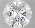 0.50 Carats, Round with Excellent Cut, F Color, VVS1 Clarity and Certified by GIA