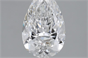 1.51 Carats, Pear E Color, SI1 Clarity and Certified by GIA