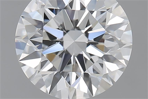 Picture of 1.31 Carats, Round with Excellent Cut, F Color, IF Clarity and Certified by GIA