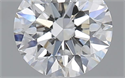 0.90 Carats, Round with Excellent Cut, E Color, VS1 Clarity and Certified by GIA