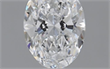 0.51 Carats, Oval D Color, VS1 Clarity and Certified by GIA