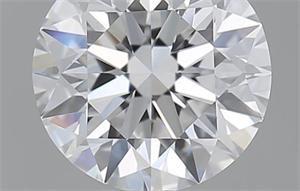 Picture of 0.80 Carats, Round with Excellent Cut, D Color, VS1 Clarity and Certified by GIA