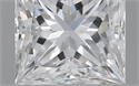 0.60 Carats, Princess D Color, VS1 Clarity and Certified by GIA