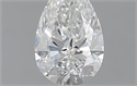 0.84 Carats, Pear F Color, VVS2 Clarity and Certified by GIA