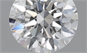 0.58 Carats, Round with Excellent Cut, F Color, VVS2 Clarity and Certified by GIA