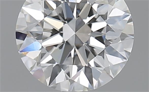 Picture of 0.58 Carats, Round with Excellent Cut, F Color, VVS2 Clarity and Certified by GIA
