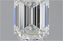 2.00 Carats, Emerald H Color, VVS1 Clarity and Certified by GIA