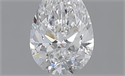 0.50 Carats, Pear D Color, SI2 Clarity and Certified by GIA
