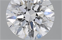 1.08 Carats, Round with Excellent Cut, D Color, VVS1 Clarity and Certified by GIA