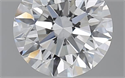 1.21 Carats, Round with Excellent Cut, D Color, SI1 Clarity and Certified by GIA