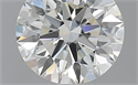 1.02 Carats, Round with Excellent Cut, J Color, VS1 Clarity and Certified by GIA