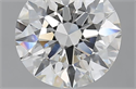 3.01 Carats, Round with Excellent Cut, I Color, VVS1 Clarity and Certified by GIA