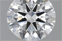 1.50 Carats, Round with Excellent Cut, D Color, VVS2 Clarity and Certified by GIA