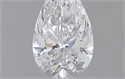 0.81 Carats, Pear D Color, VS2 Clarity and Certified by GIA