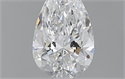 0.50 Carats, Pear E Color, VVS2 Clarity and Certified by GIA