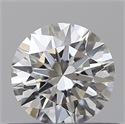 0.42 Carats, Round with Excellent Cut, E Color, IF Clarity and Certified by GIA