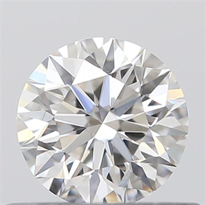 Picture of 0.43 Carats, Round with Excellent Cut, G Color, VVS1 Clarity and Certified by GIA