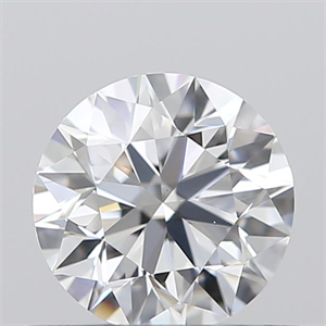 Picture of 0.51 Carats, Round with Excellent Cut, D Color, VVS2 Clarity and Certified by GIA