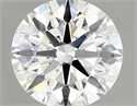 Del inventario de diamantes de laboratorio, 1.35 quilates, Redondo , Color F, claridad vvs2 y certificado IGI