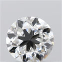 0.50 Carats, Round with Good Cut, E Color, VVS2 Clarity and Certified by GIA