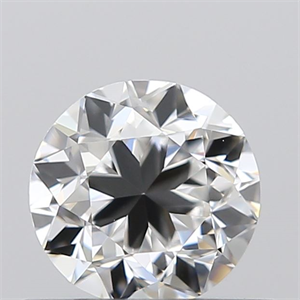 Picture of 0.50 Carats, Round with Good Cut, E Color, VVS2 Clarity and Certified by GIA