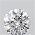 0.40 Carats, Round with Excellent Cut, E Color, VS1 Clarity and Certified by GIA