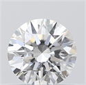 0.51 Carats, Round with Excellent Cut, E Color, VS1 Clarity and Certified by GIA