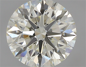Picture of 0.70 Carats, Round with Excellent Cut, L Color, VVS2 Clarity and Certified by GIA