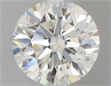 0.70 Carats, Round with Excellent Cut, I Color, VS2 Clarity and Certified by GIA