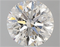 0.70 Carats, Round with Excellent Cut, I Color, SI1 Clarity and Certified by GIA