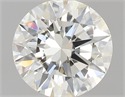 0.70 Carats, Round with Excellent Cut, K Color, VVS2 Clarity and Certified by GIA