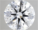 Del inventario de diamantes de laboratorio, 2.30 quilates, Redondo , Color D, claridad vvs2 y certificado IGI
