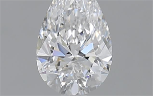 Picture of 0.72 Carats, Pear D Color, VVS1 Clarity and Certified by GIA
