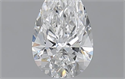 0.80 Carats, Pear E Color, VS2 Clarity and Certified by GIA