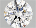 Lab Created Diamond 2.00 Carats, Round with ideal Cut, F Color, vs1 Clarity and Certified by IGI