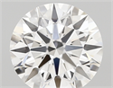 Lab Created Diamond 1.91 Carats, Round with ideal Cut, E Color, vs1 Clarity and Certified by IGI