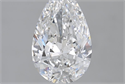 2.01 Carats, Pear D Color, SI1 Clarity and Certified by GIA