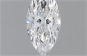 0.53 Carats, Marquise D Color, VS1 Clarity and Certified by GIA