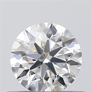 Picture of 0.42 Carats, Round with Excellent Cut, D Color, VS1 Clarity and Certified by GIA
