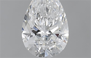 Picture of 0.60 Carats, Pear E Color, SI1 Clarity and Certified by GIA