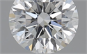 0.56 Carats, Round with Excellent Cut, E Color, VVS1 Clarity and Certified by GIA