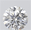 0.63 Carats, Round with Excellent Cut, E Color, VVS2 Clarity and Certified by GIA