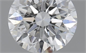 0.61 Carats, Round with Excellent Cut, F Color, SI2 Clarity and Certified by GIA